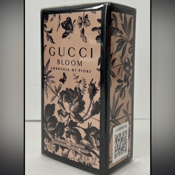 GUCCI Bloom Ambrosia di Fiori Eau de Parfum Intense, 1.6-oz AUTHENTIC NEW SEALED - Picture 2 of 2